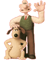 Ausmalbilder von Wallace und Gromit